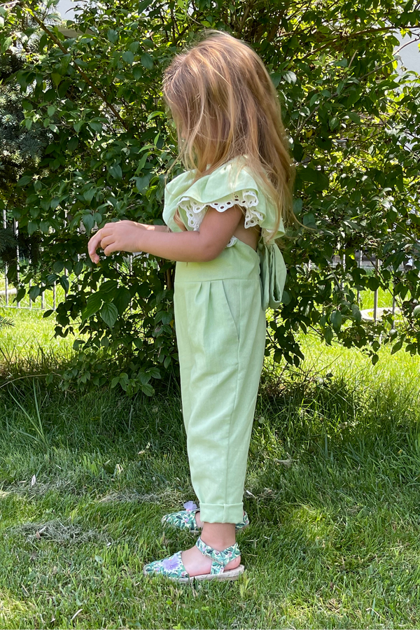 MARILU - Pinafore Linen Jumpsuit Sewing Pattern