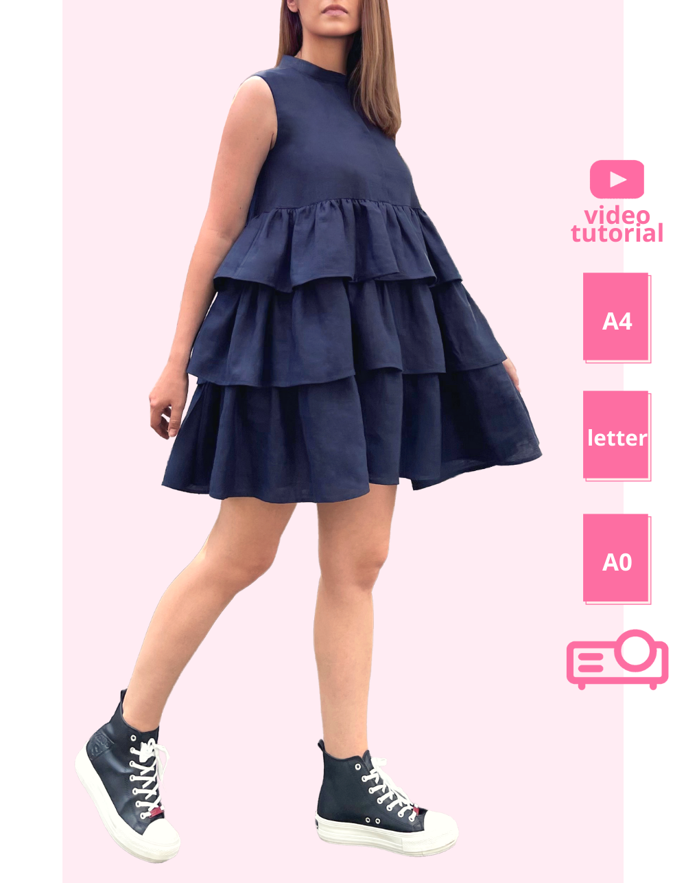 Summer Smock Dress Sewing Patterns - The Fold Line
